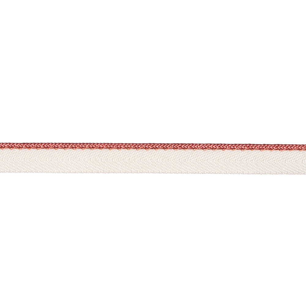 GUSTAVE SILK LIP CORD NARROW | Coral