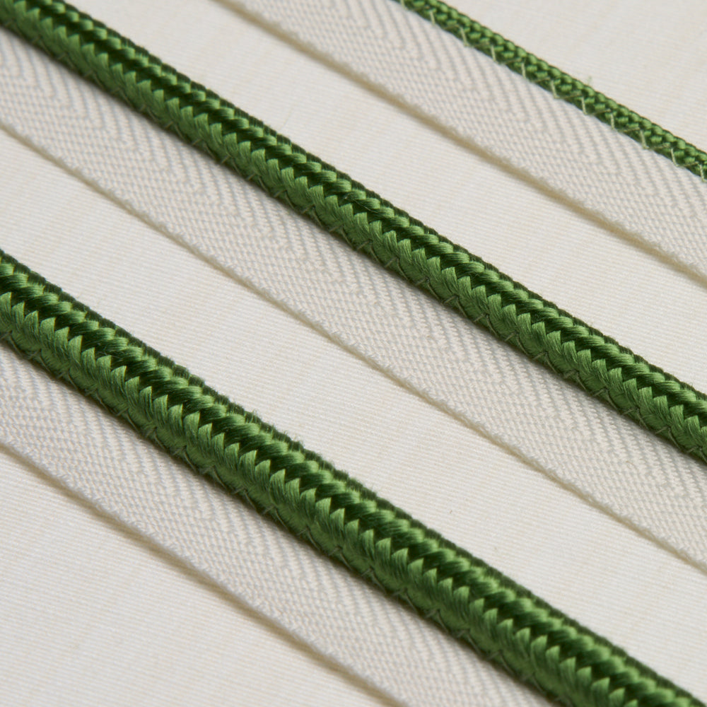 GUSTAVE SILK LIP CORD NARROW | Green