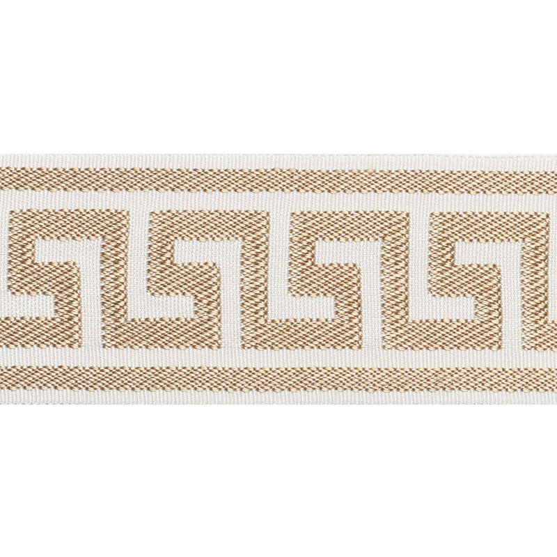 ETIENNE SILK GREEK KEY WIDE | Sand