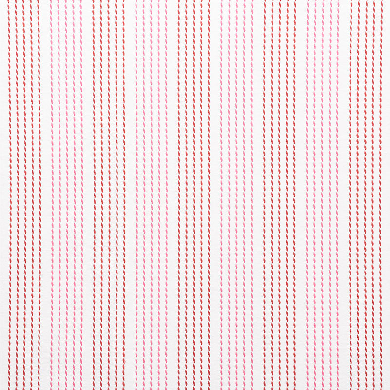 RUNNING STITCH | Red & Pink