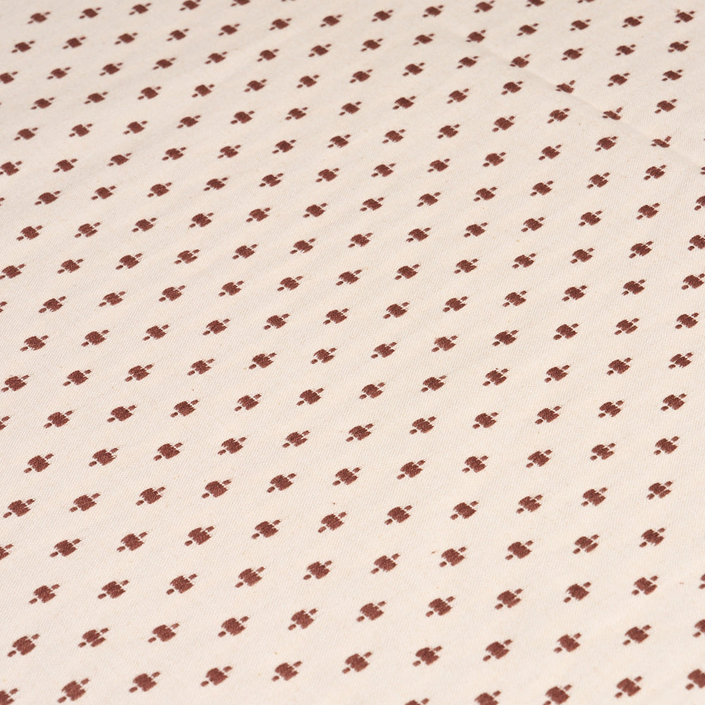 BARLOW | Light Brown On Ivory