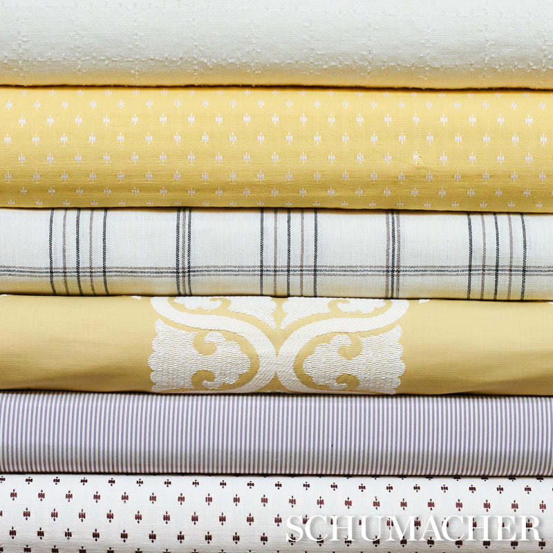 BARLOW | Ivory On Yellow