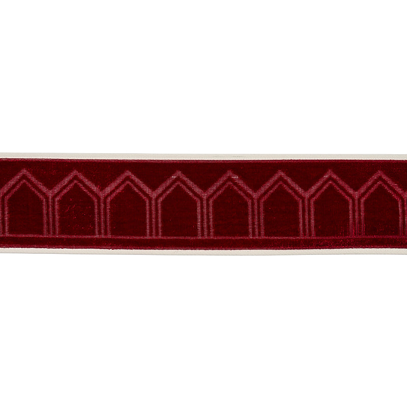 VIZIER VELVET TAPE | Ruby