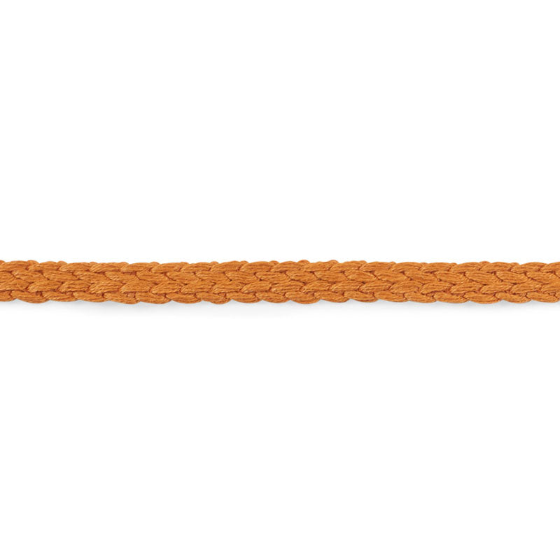 BRAIDED LINEN TAPE NARROW | Orange