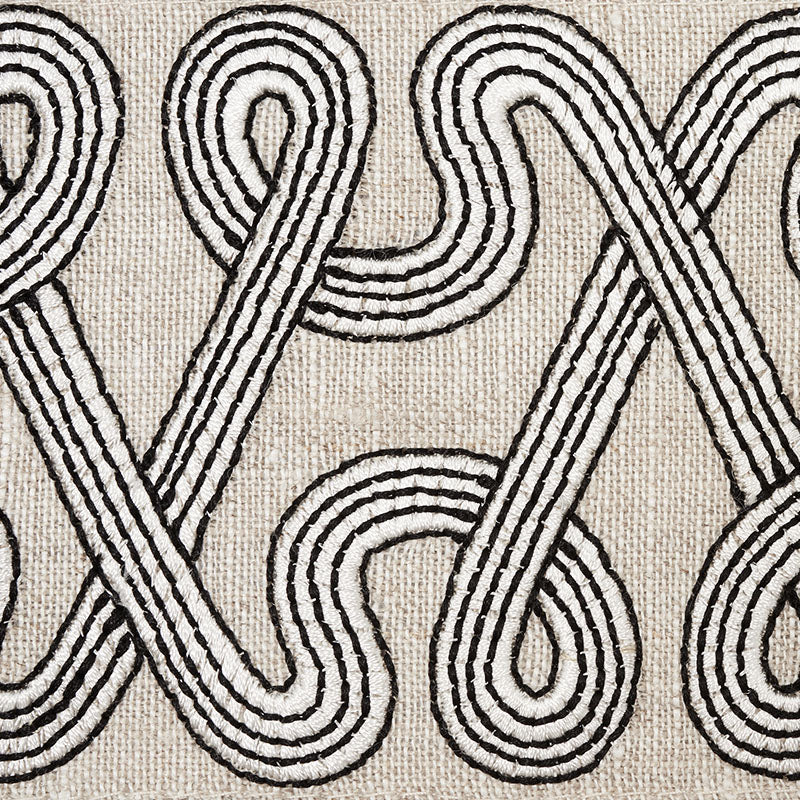 FREEFORM EMBROIDERED TAPE | GRAPHITE