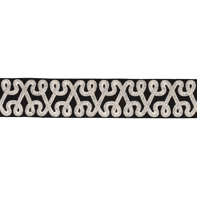 FREEFORM EMBROIDERED TAPE | Black