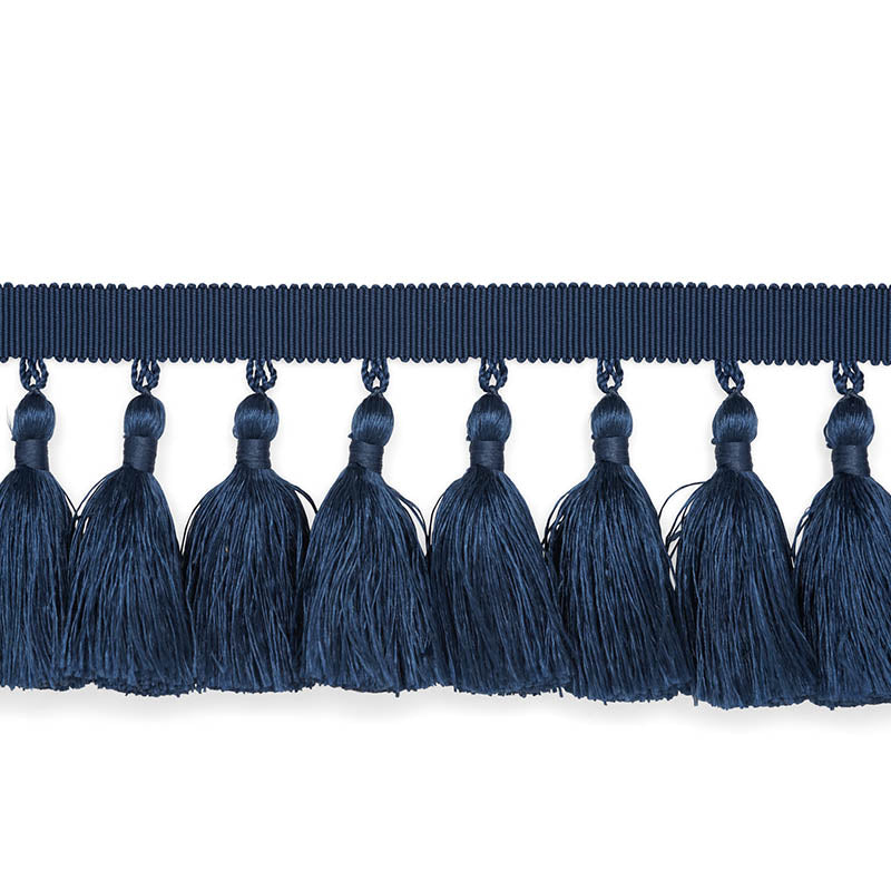 VALENTIN SILK TASSEL | Navy