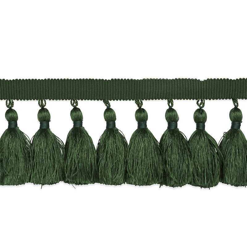 VALENTIN SILK TASSEL | Emerald