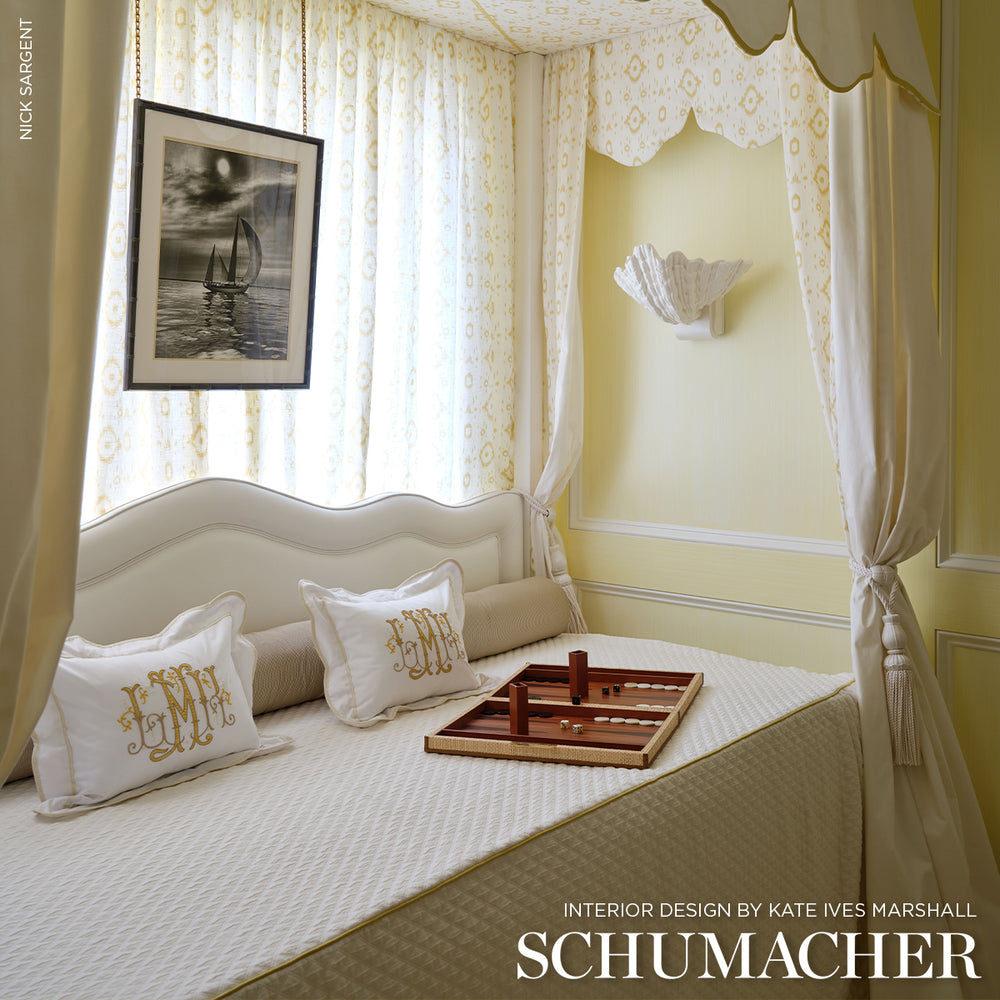 CECIL COTTON CHINTZ | White