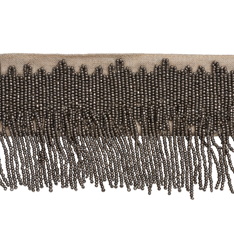 STARLING BEADED FRINGE | PEWTER