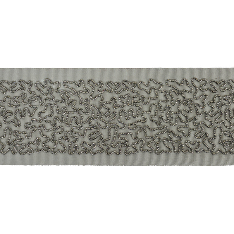 VERMICELLI BEADED TAPE | Gunmetal