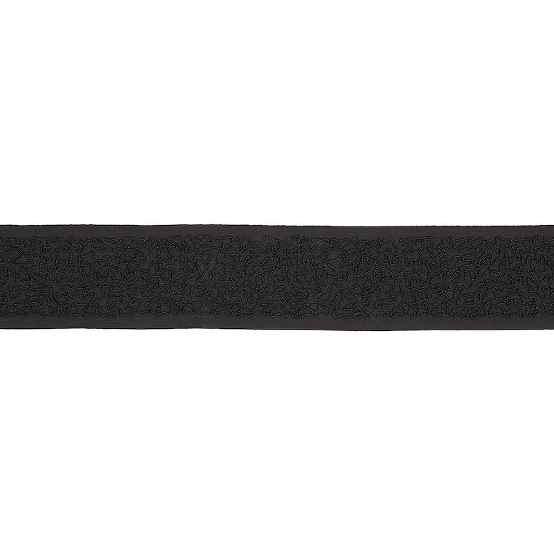 VERMICELLI BEADED TAPE | Black