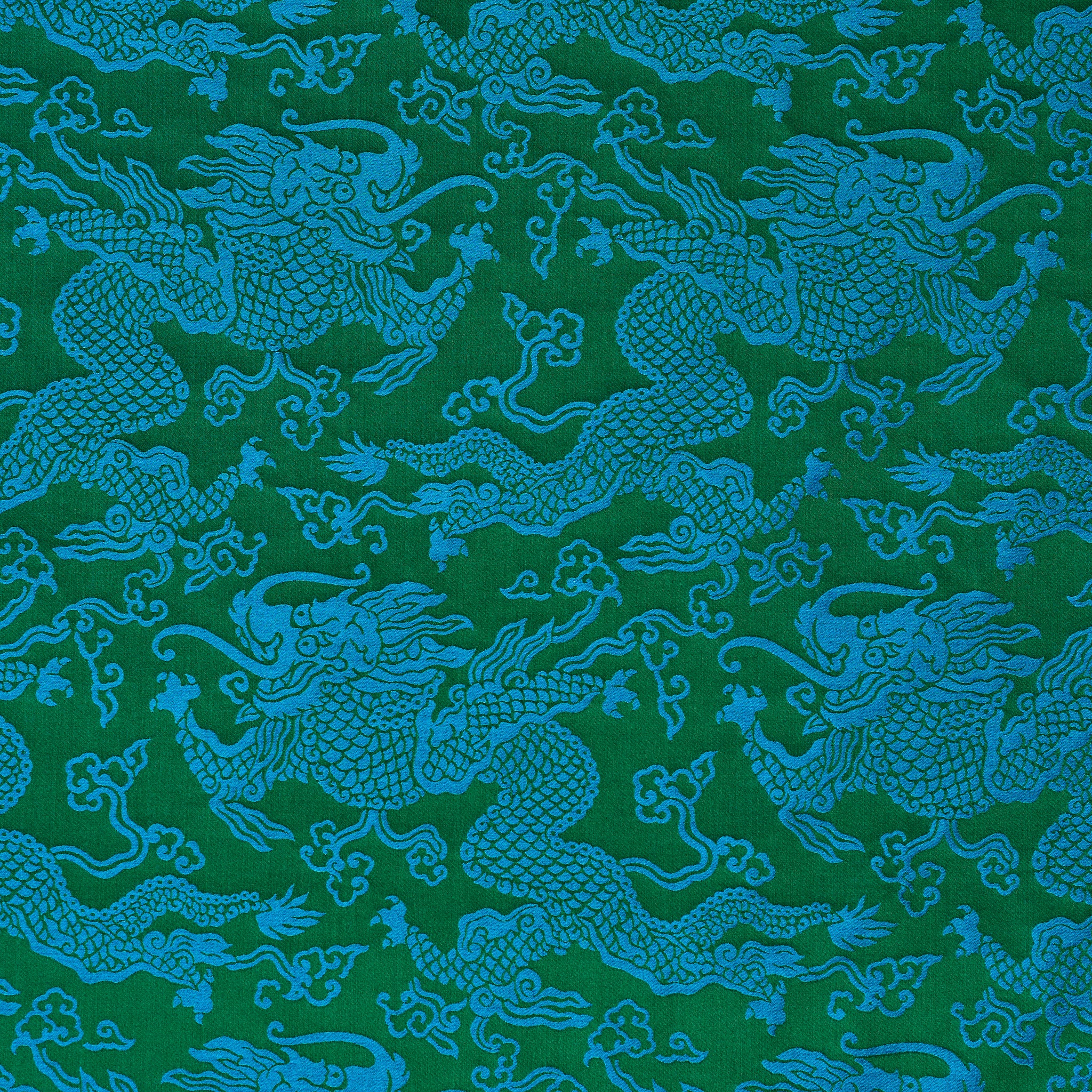 RUAN DRAGON DAMASK | Emerald