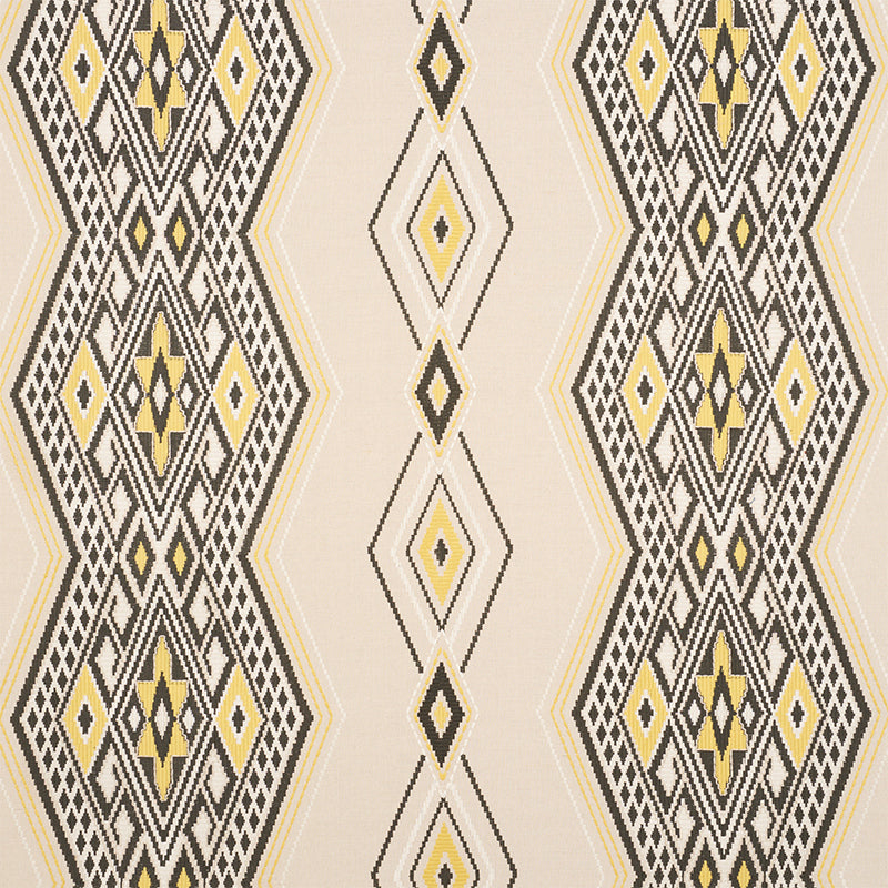 Bayeta Embroidery | Yellow & Neutral