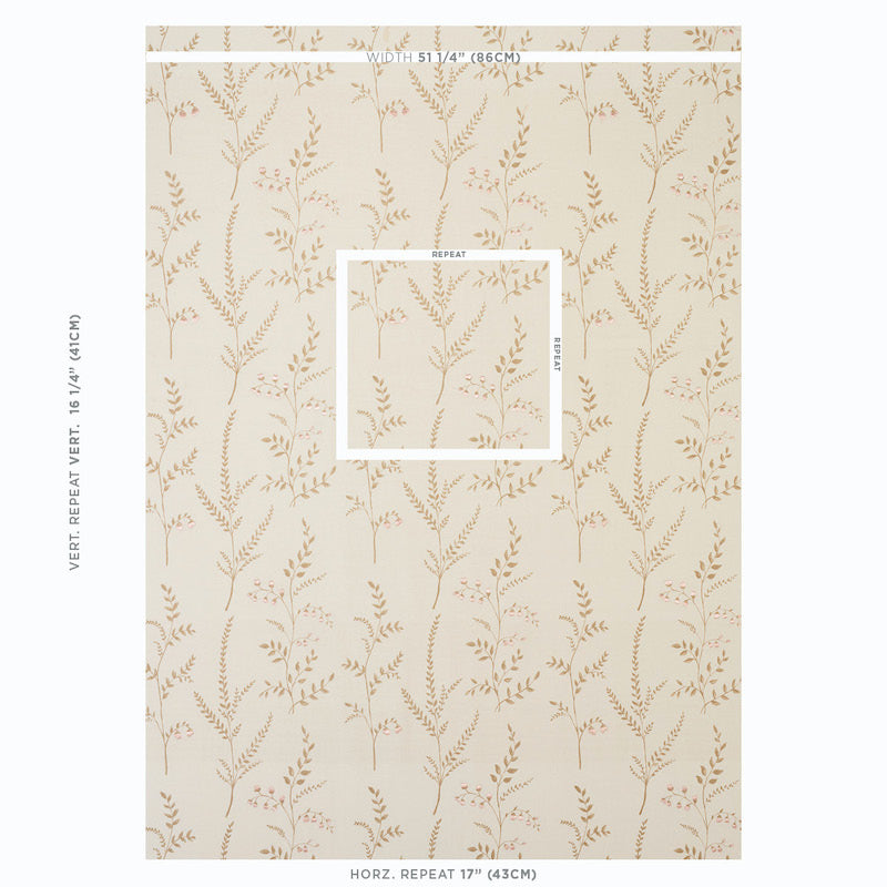 Cynthia Embroidered Print | NATURAL