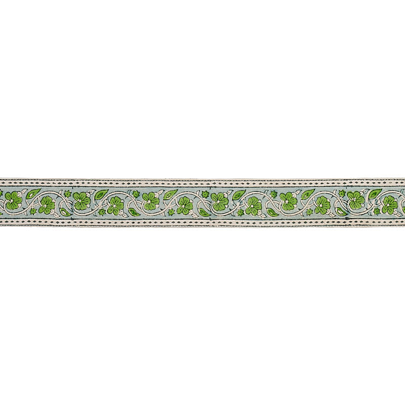 MILA HAND BLOCK PRINT TAPE | Green