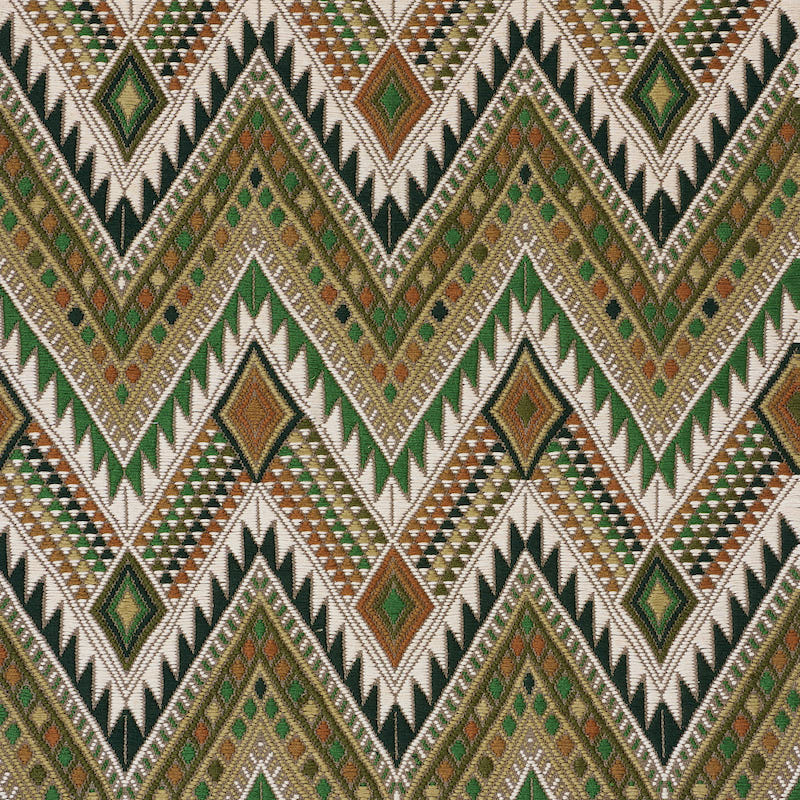 COYOLATE HAND WOVEN BROCADE | Green