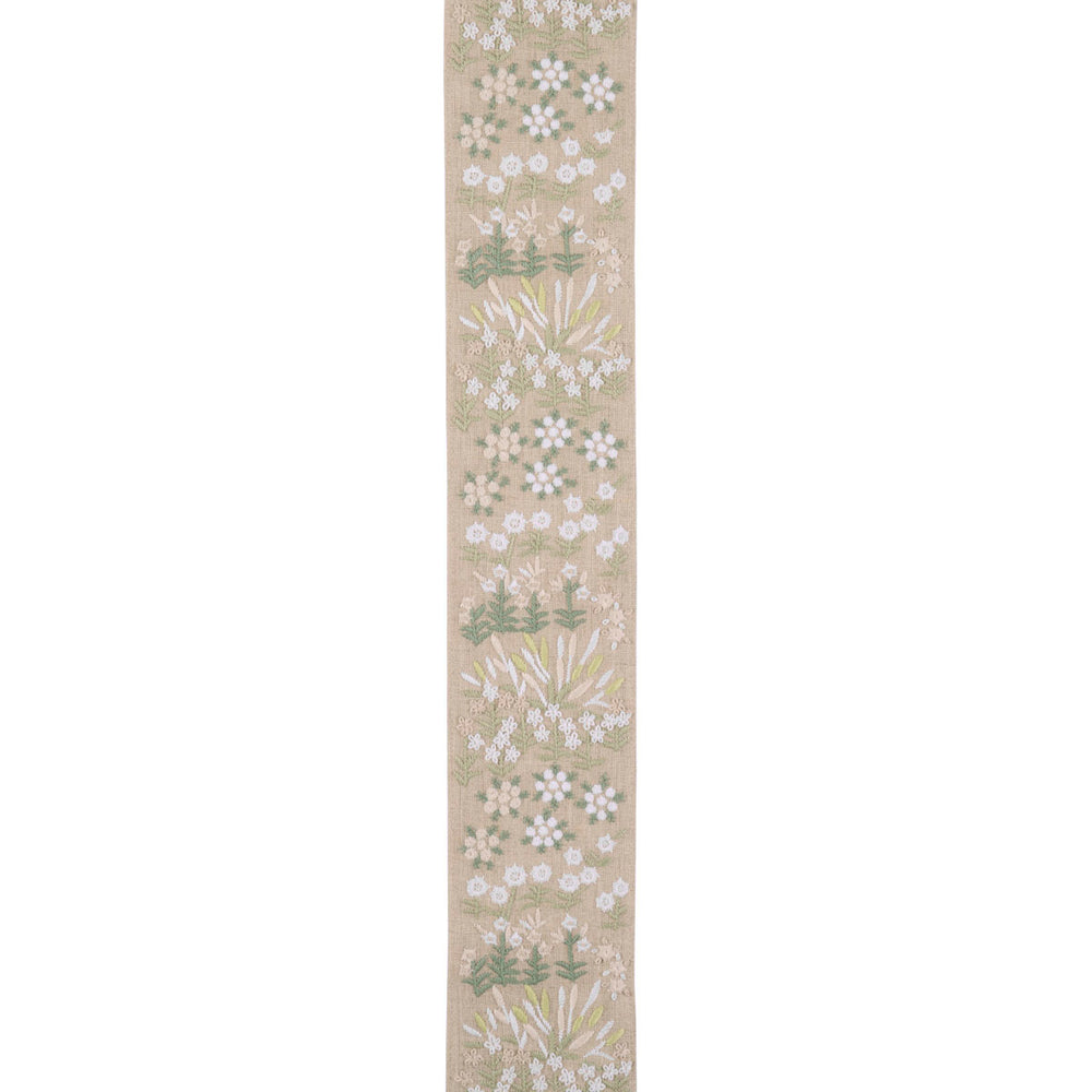 LULA EMBROIDERED TAPE | Green
