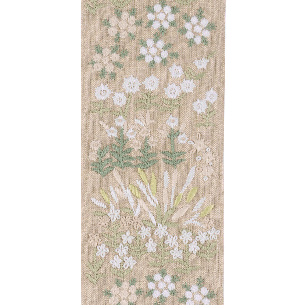 LULA EMBROIDERED TAPE | Green