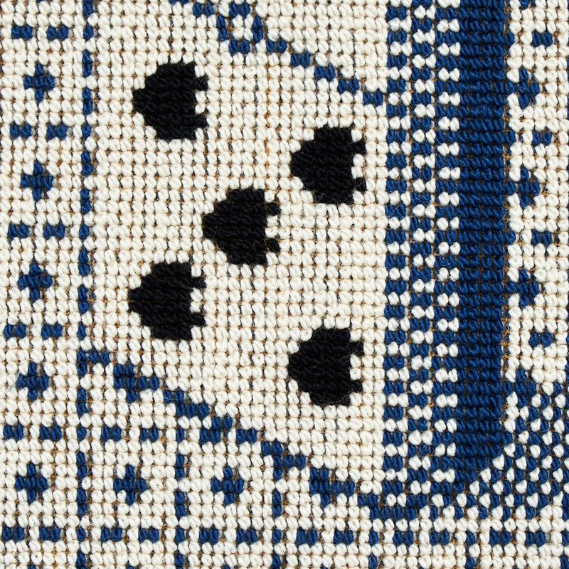 DOMINO ÉPINGLÉ | Blue