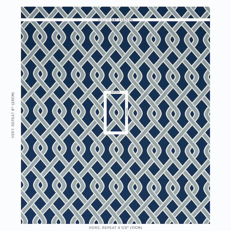 CLEO TRELLIS INDOOR/OUTDOOR | Blue