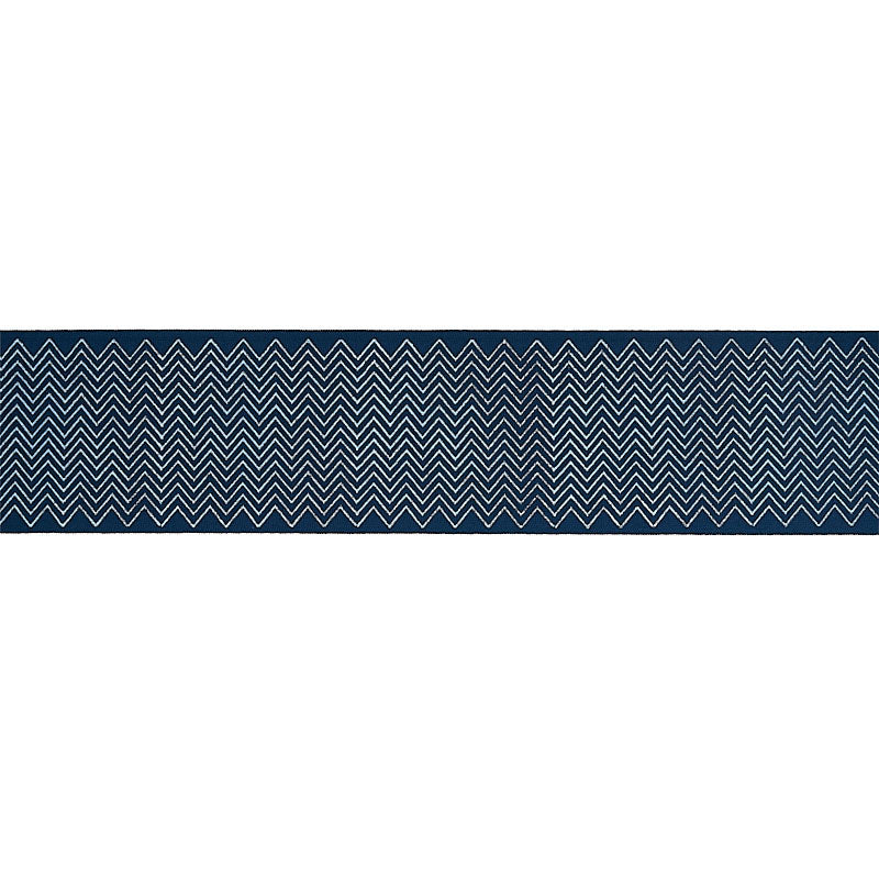 LEORA HAND BLOCKED TAPE | Indigo