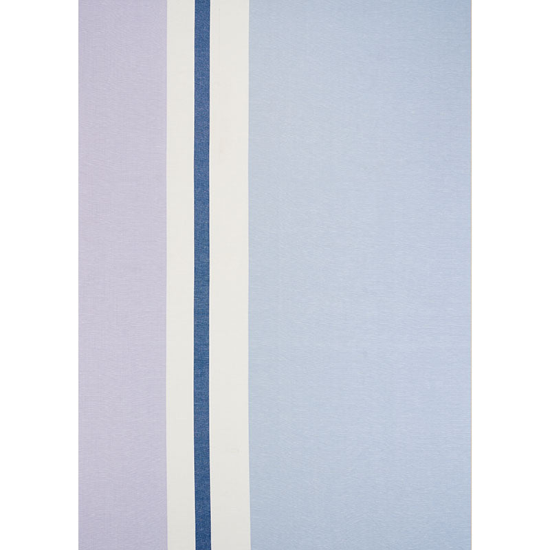 LOLLAND LINEN STRIPE | Lilac & Blue