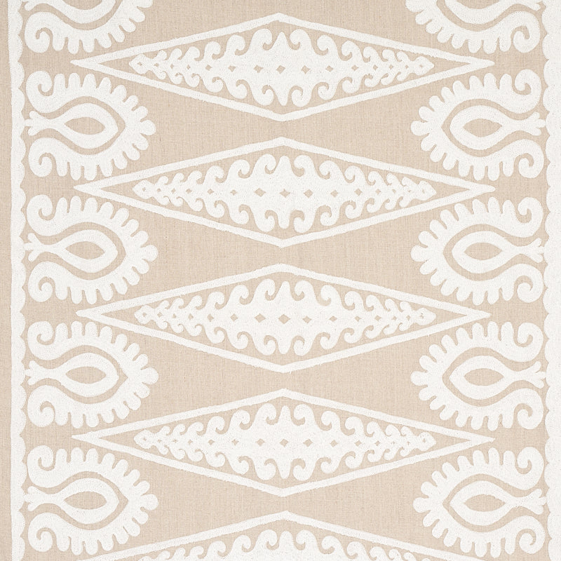 SEEMA EMBROIDERY | Ivory On Natural