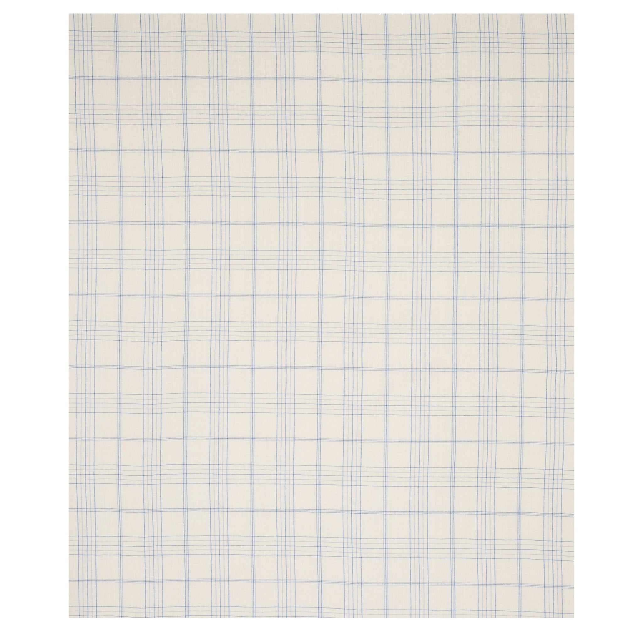 NILS PLAID LINEN | Blue