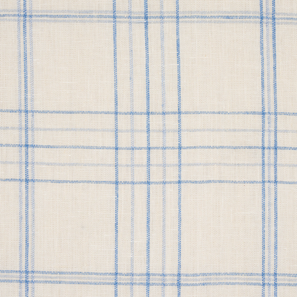 NILS PLAID LINEN | Blue