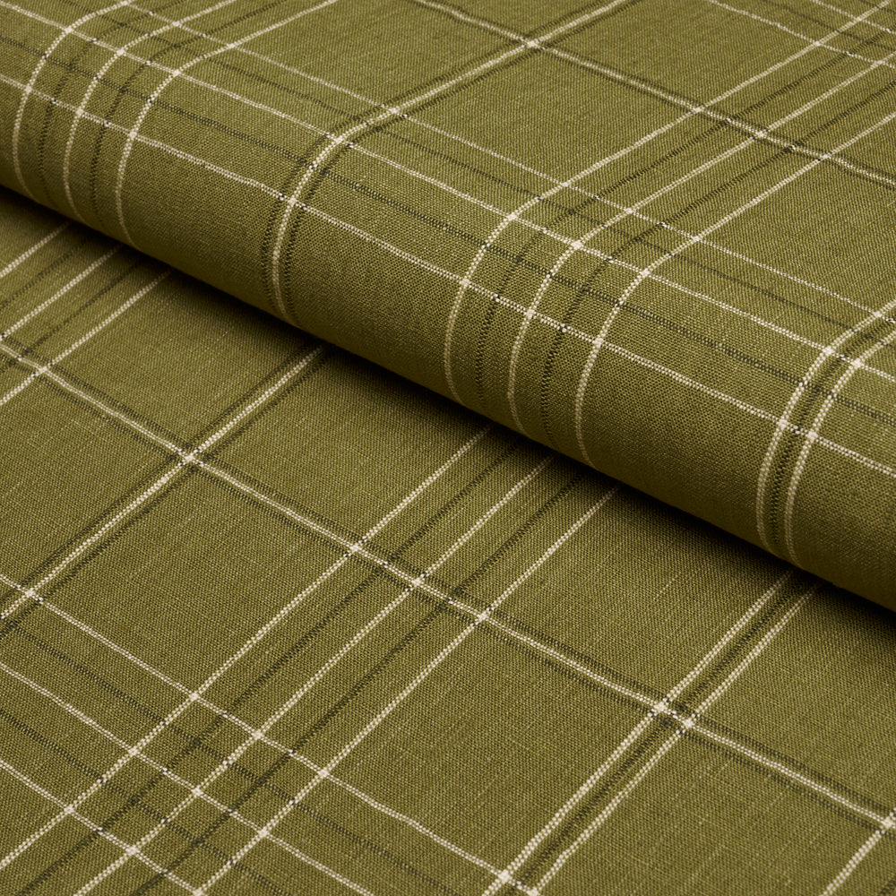 NILS PLAID LINEN | Grass