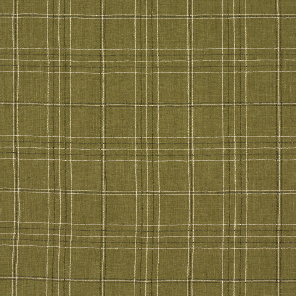 NILS PLAID LINEN | Grass