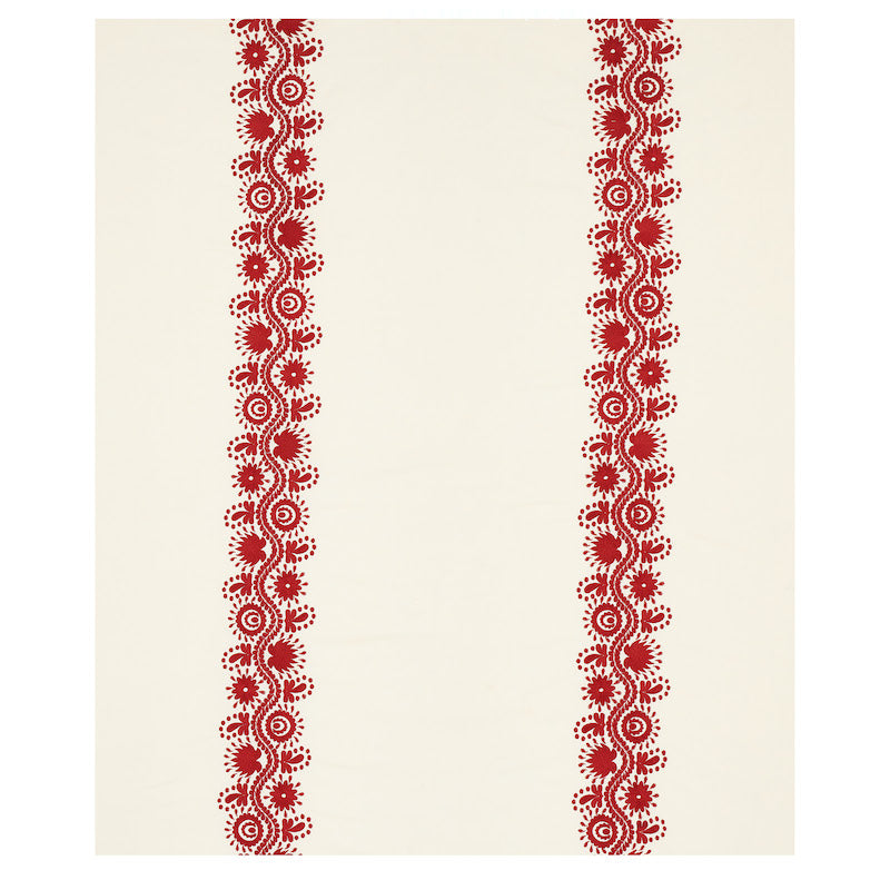 THEODORA EMBROIDERY | Red