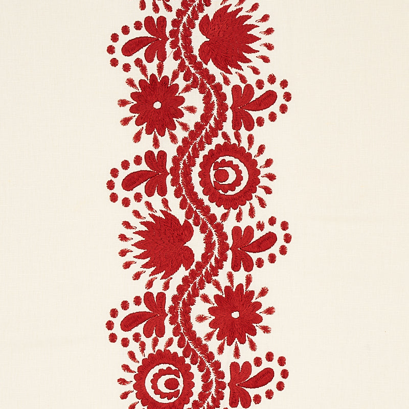 THEODORA EMBROIDERY | RED
