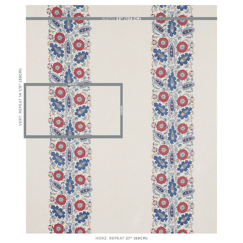 ANATOLIA EMBROIDERY | Blue & Red