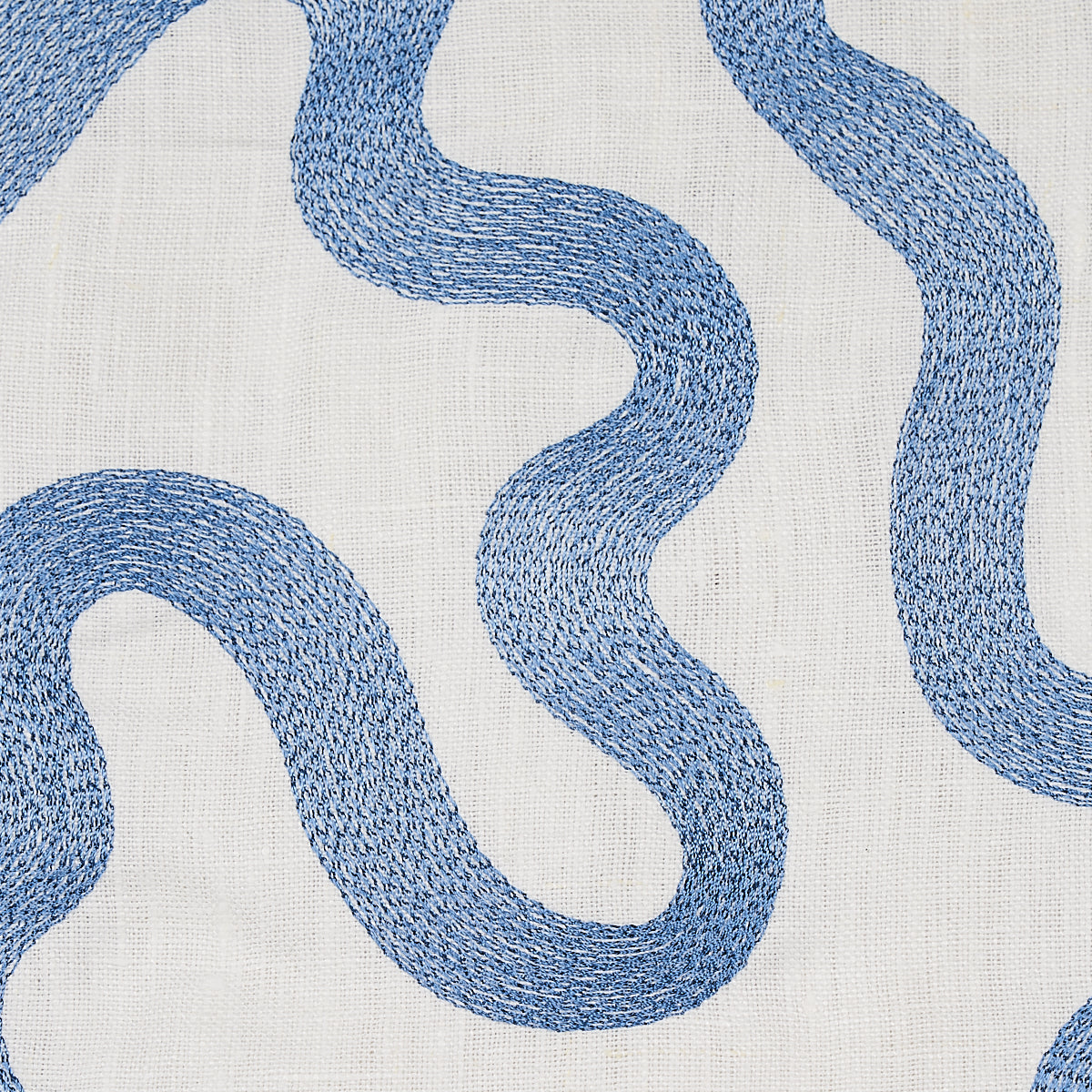 Riley Embroidery | Navy On Ivory