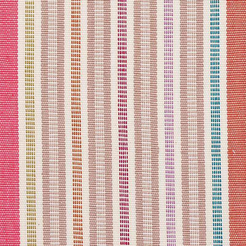 RIPPLE HAND WOVEN STRIPE | MACAROON