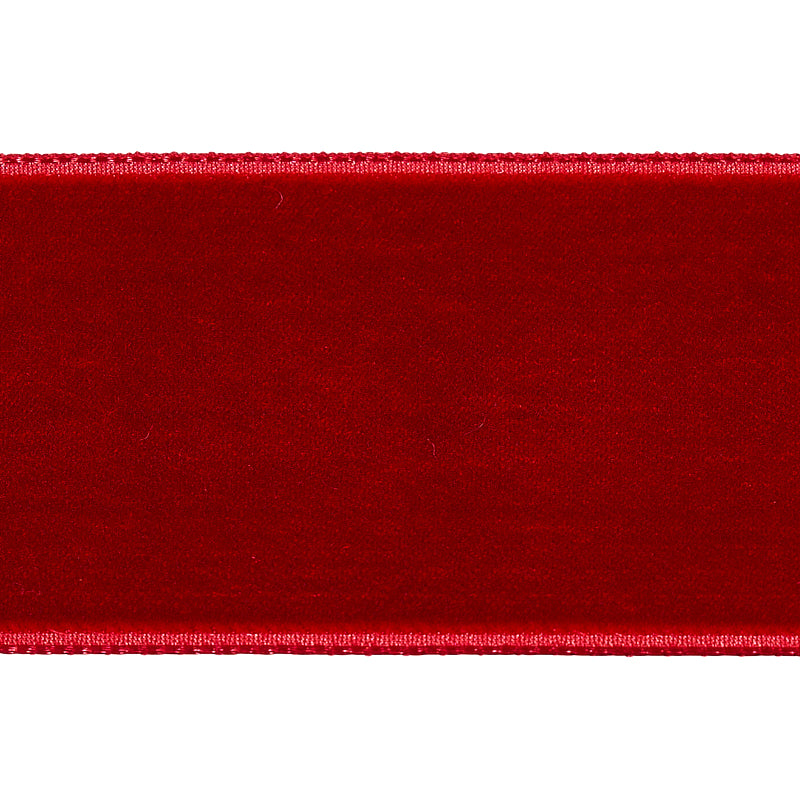 VELVET TAPE WIDE | Crimson