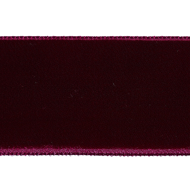 VELVET TAPE WIDE | Aubergine