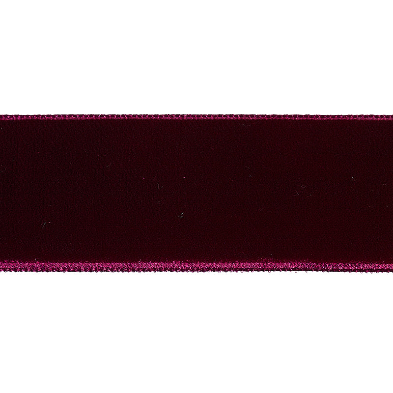 VELVET TAPE WIDE | Aubergine