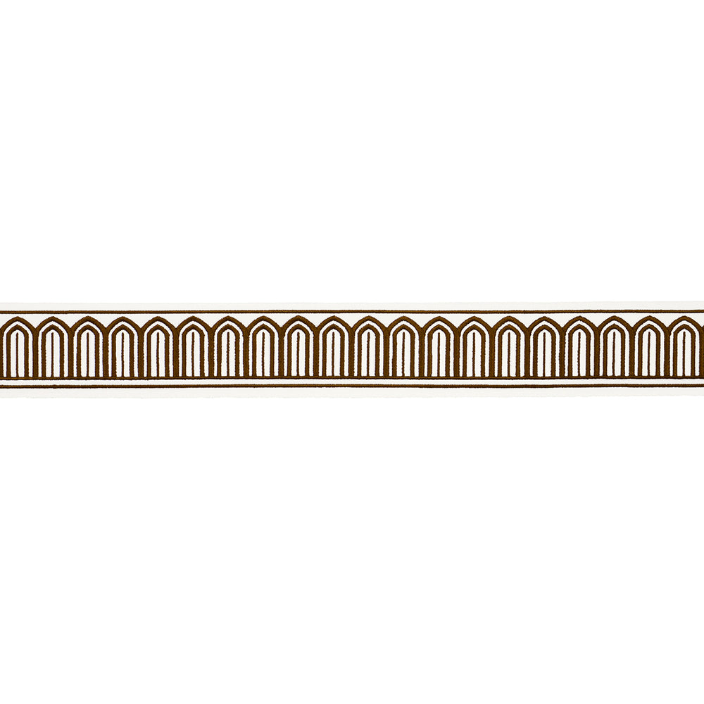 ARCHES EMBROIDERED TAPE MEDIUM | Brown