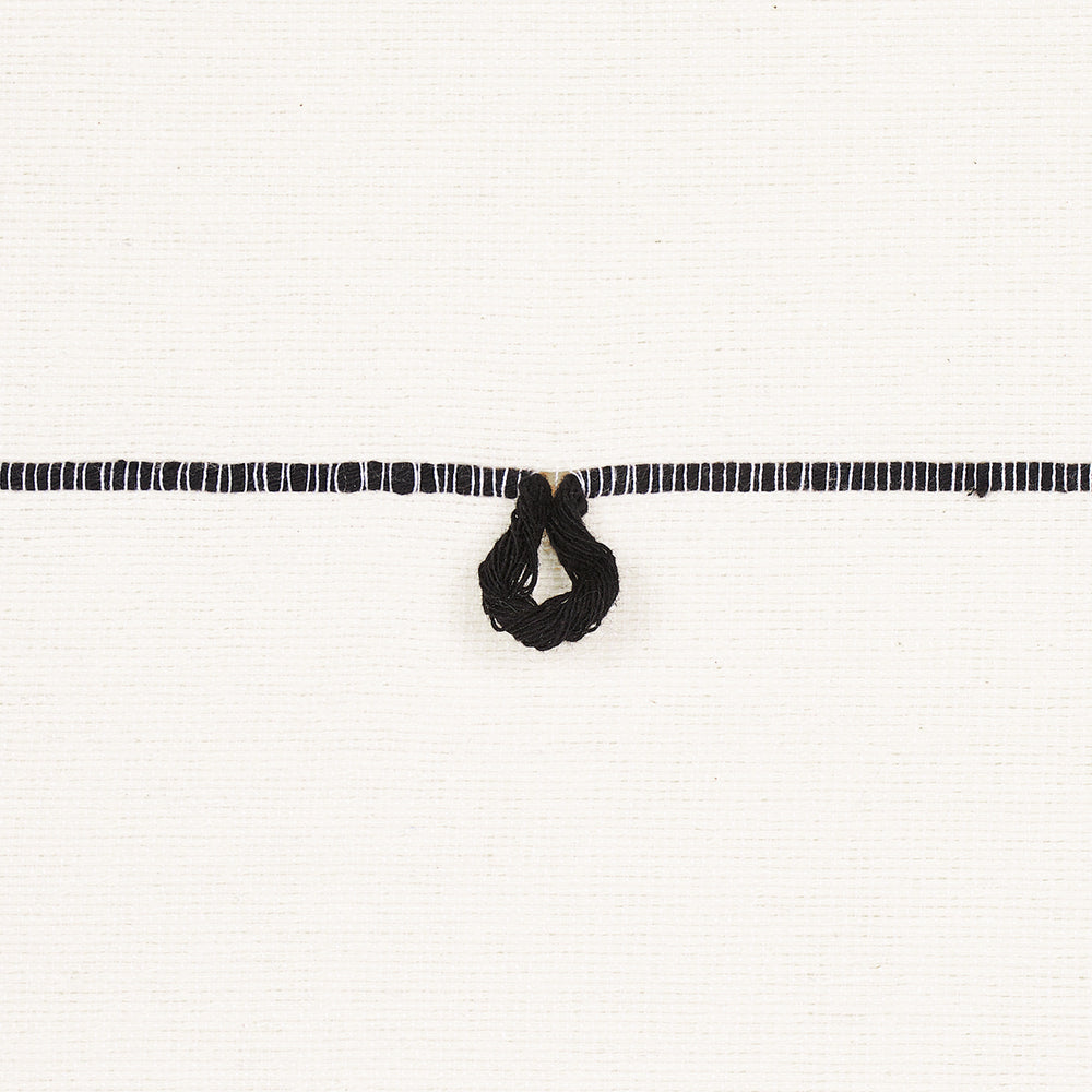 GLOBO KNOTTED HANDWOVEN | Black