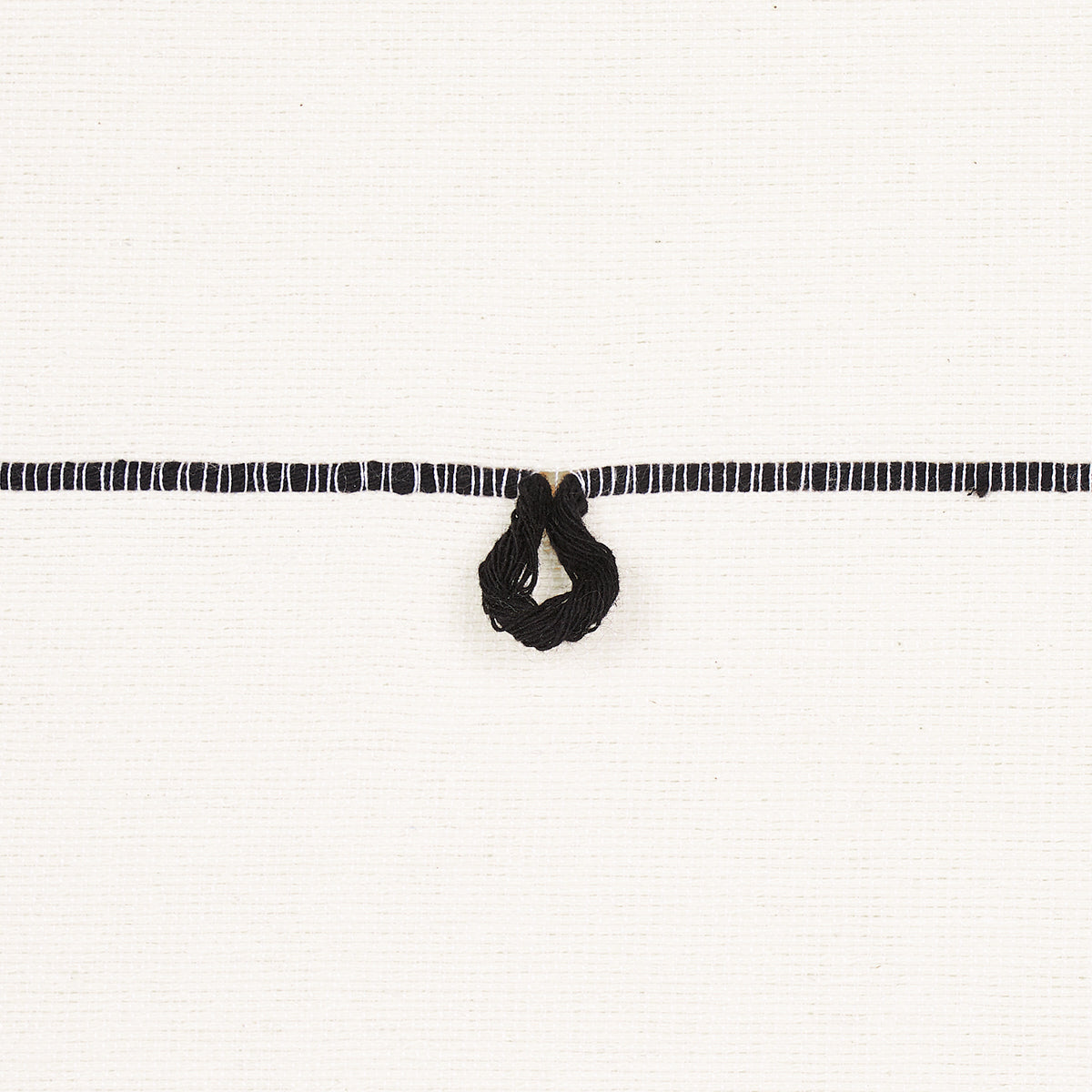 GLOBO KNOTTED HANDWOVEN | BLACK