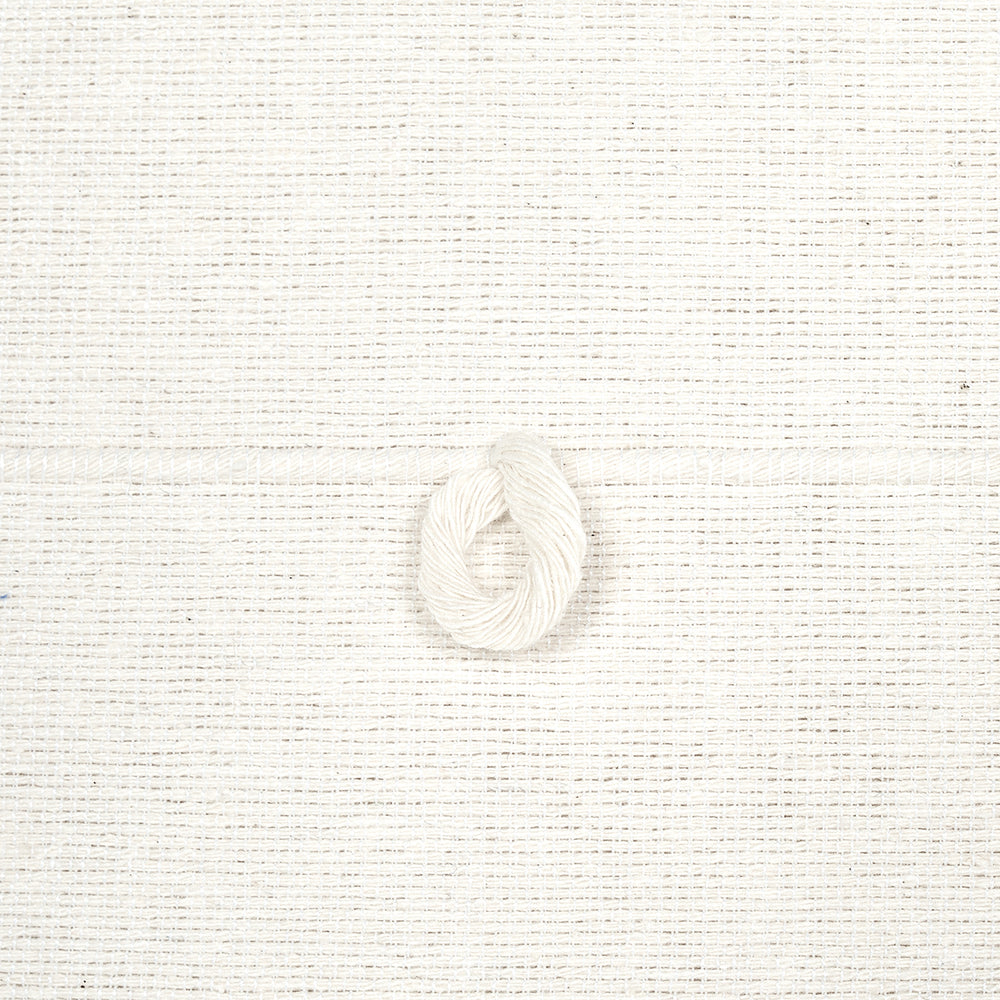 GLOBO KNOTTED HANDWOVEN | White