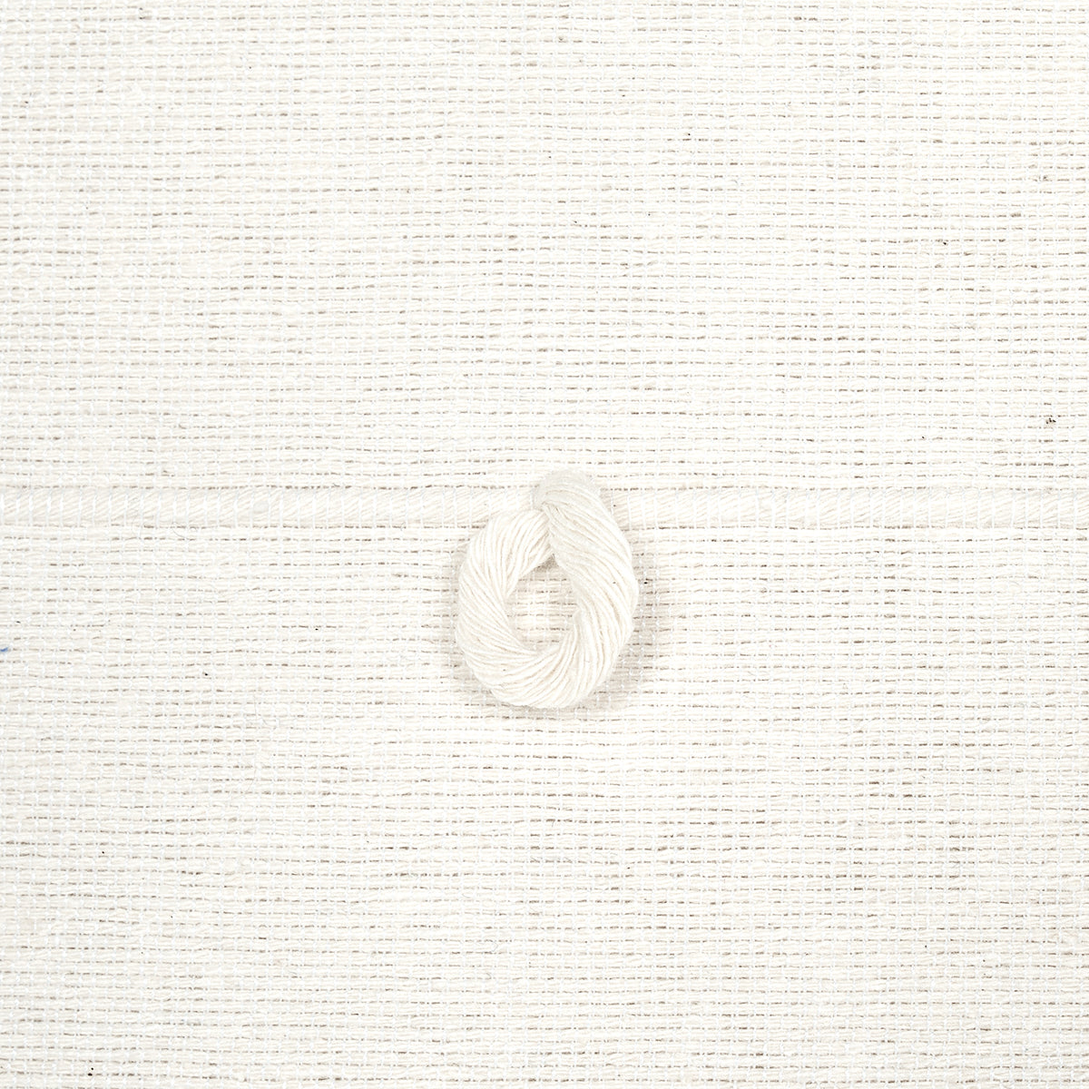 GLOBO KNOTTED HANDWOVEN | WHITE