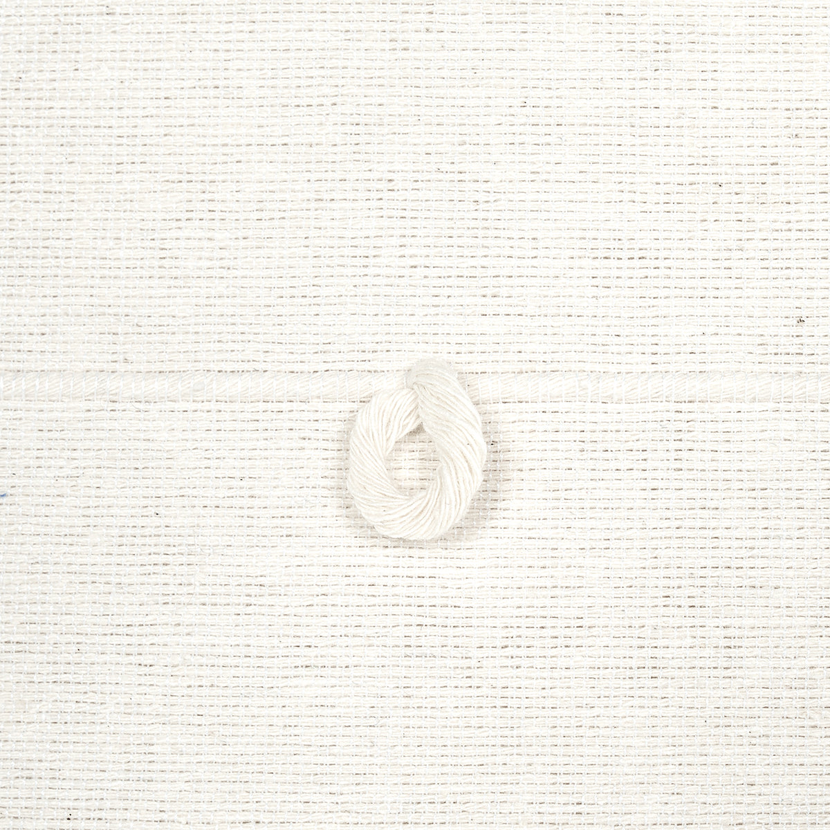 GLOBO KNOTTED HANDWOVEN | White