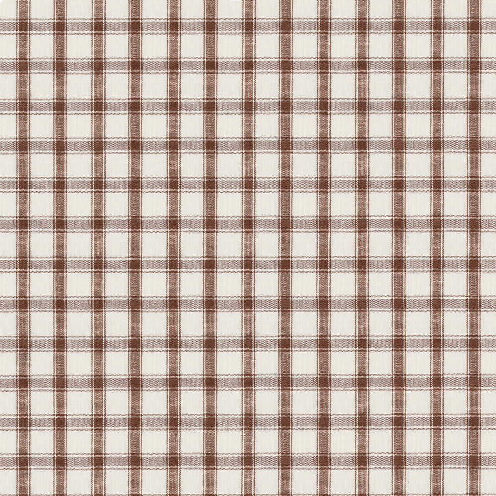 CRAWFORD LINEN CHECK | Brown
