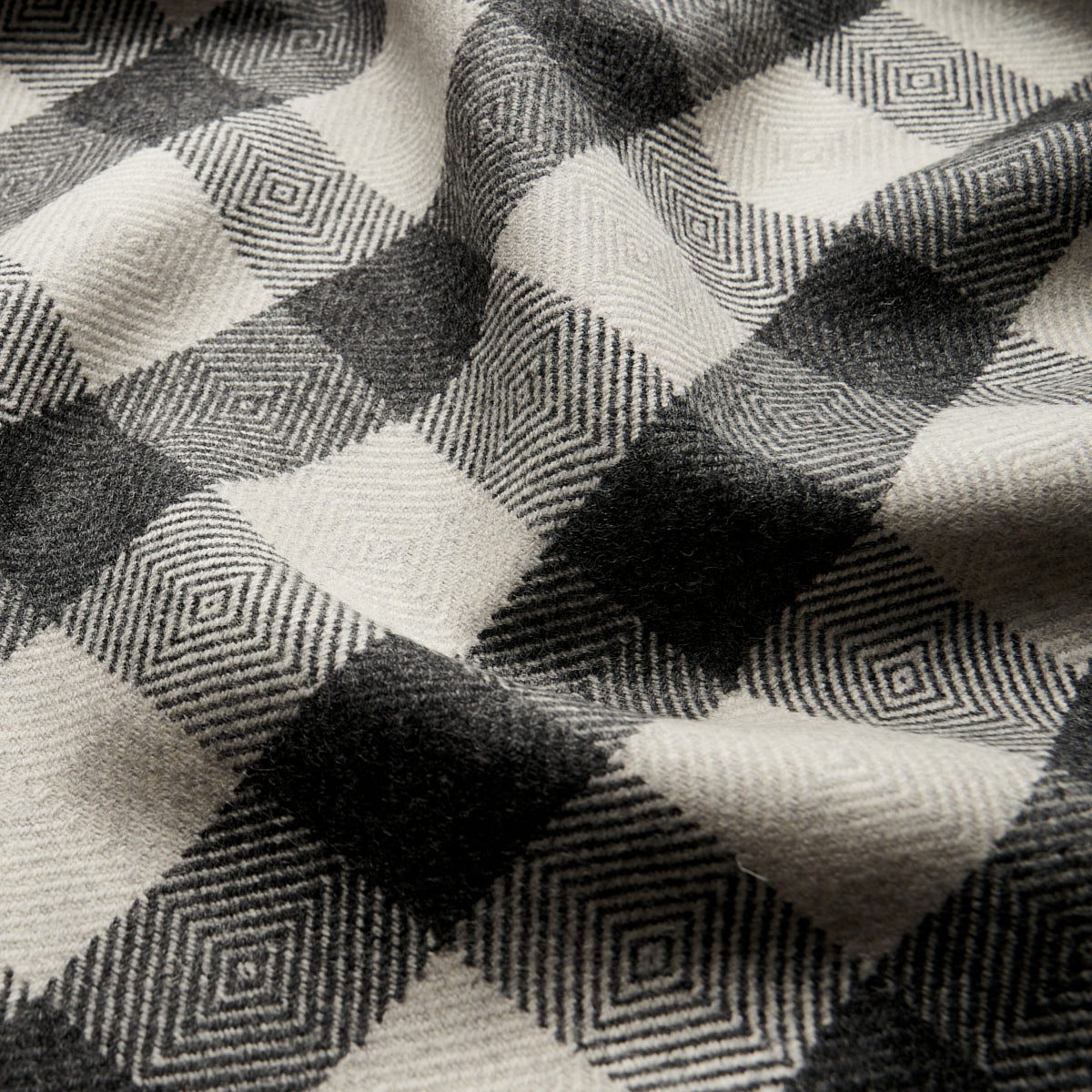 GALT WOOL CHECK | Charcoal