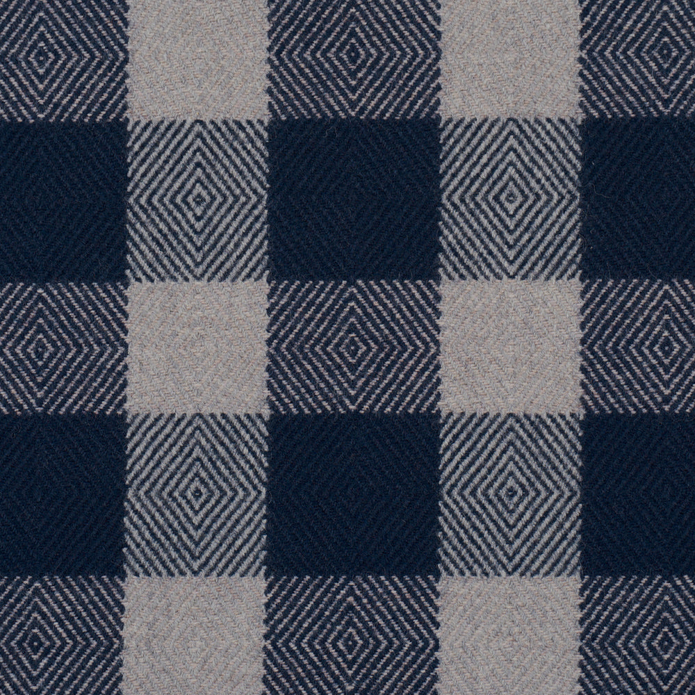 GALT WOOL CHECK | Indigo