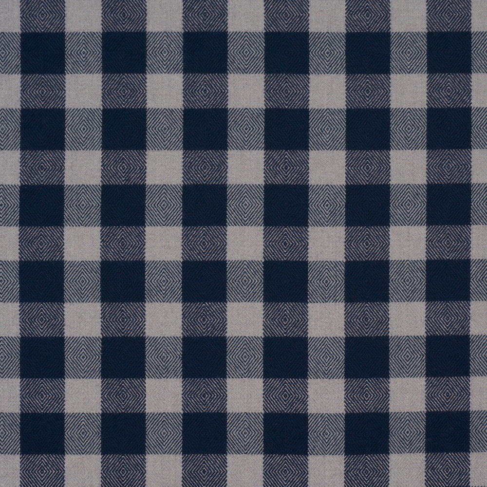 GALT WOOL CHECK | Indigo
